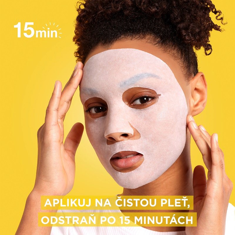Garnier textilní maska s vitamínem C pro rozjasnění pleti - 6